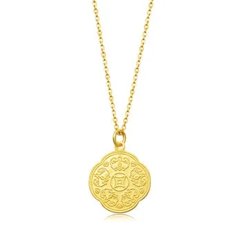 Attractive white Gold Pendant  
